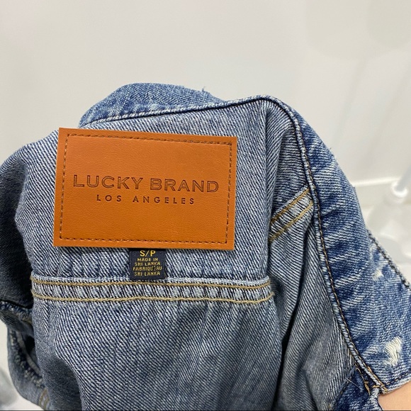 lucky brand denim jacket - Picture 4 of 5